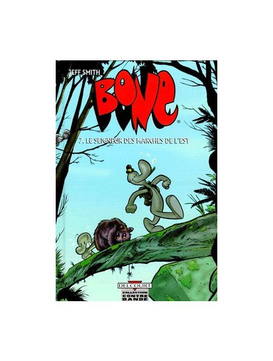 bone tome 7 - le seigneur des marches de l'est - noir et blanc main product photo