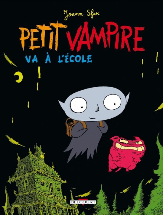 petit vampire tome 1 - petit vampire va à l'école main product photo