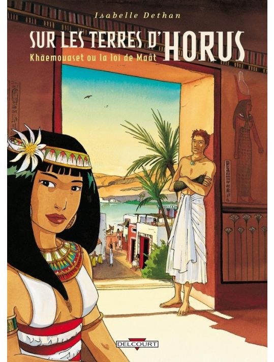sur les terres d'horus tome 1 - khaemouaset ou la loi de maat main product photo