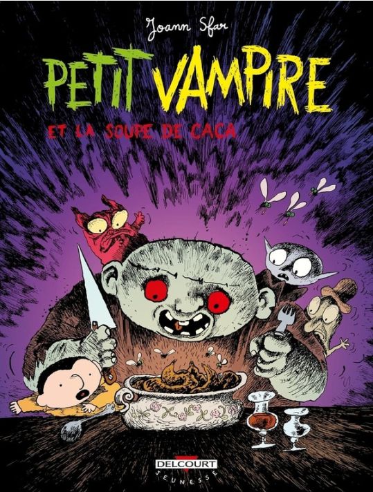 petit vampire tome 5 - petit vampire et la soupe de caca main product photo