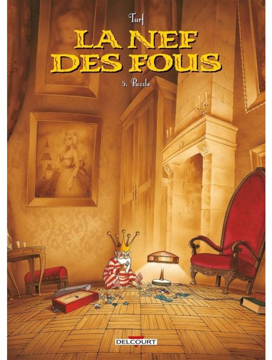 la nef des fous tome 5 - puzzle main product photo