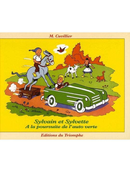sylvain et sylvette tome 25 - à la poursuite de l auto verte main product photo