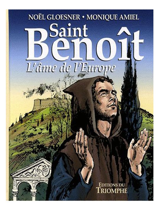 saint benoît : l'âme de l'europe main product photo