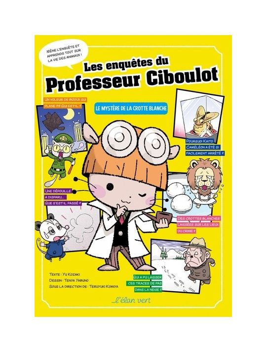 Les Enquêtes du Professeur Ciboulot : Le Mystère de la crotte blanche main product photo