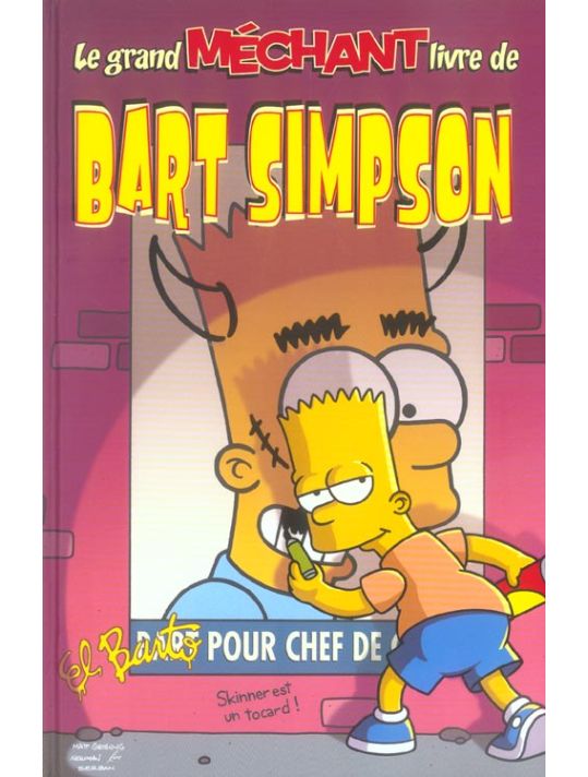 les simpson ; le grand méchant livre de bart simpson