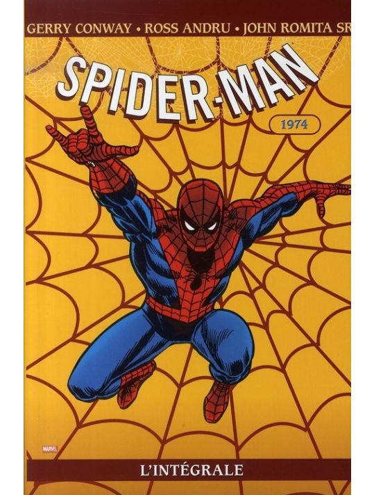 spider-man - intégrale tome 12 - 1974 main product photo