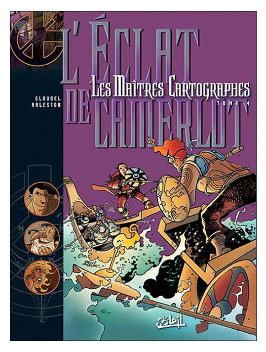 les maîtres cartographes tome 4 - l'éclat de camerlot main product photo