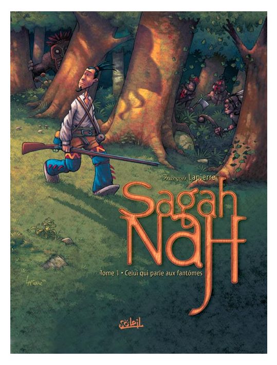 sagah-nah tome 1 - celui qui parle aux fantômes main product photo