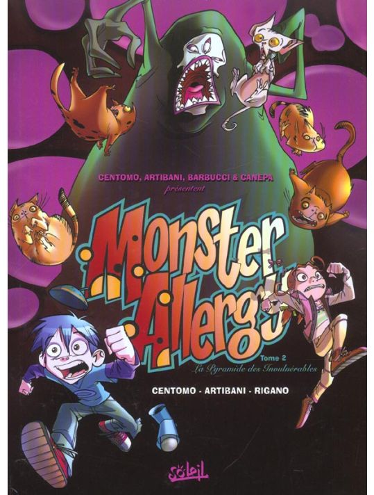 monster allergy tome 2 - la pyramide des invulnerables main product photo