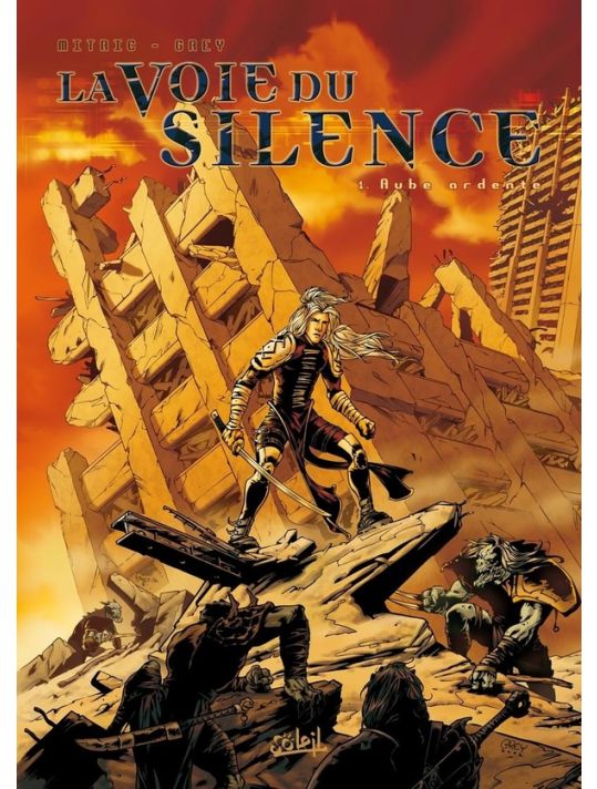 la voie du silence tome 1 - aube ardente main product photo