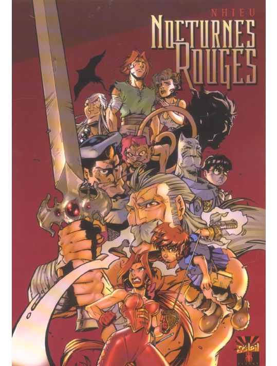 nocturnes rouges - coffret tome 1 à tome 3 main product photo