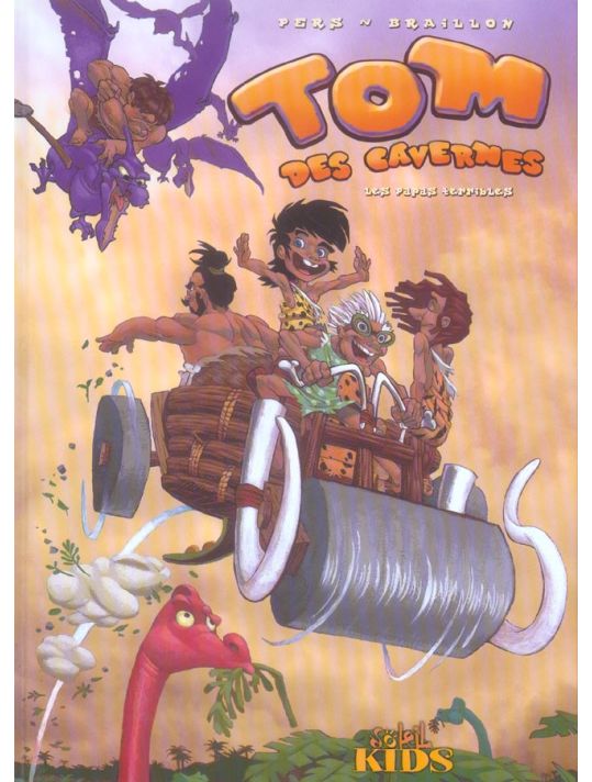 tom des cavernes tome 1 - les papas terribles main product photo