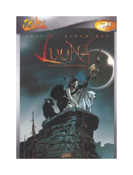 luuna tome 1 - la nuit des totems main product photo