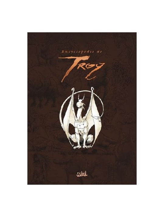 encyclopédie anarchique du monde de troy ; coffret main product photo