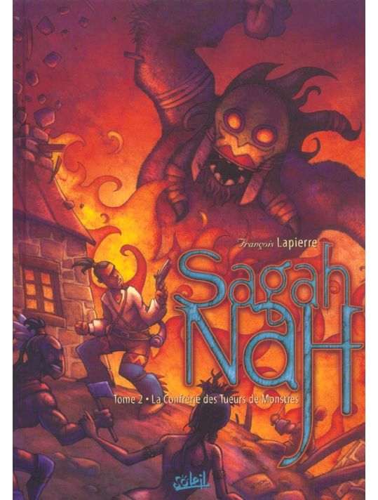 sagah-nah tome 2 - la confrérie des tueurs de monstres main product photo