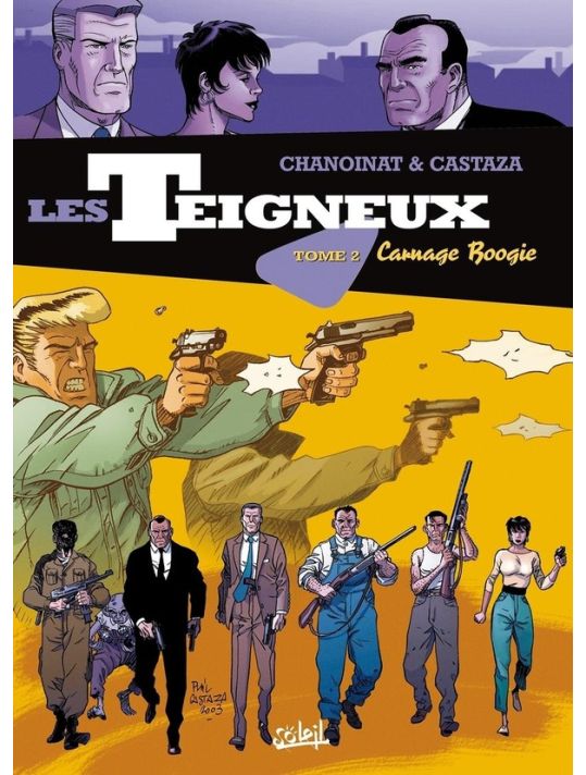 les teigneux tome 3 - rock'n roll biniou main product photo