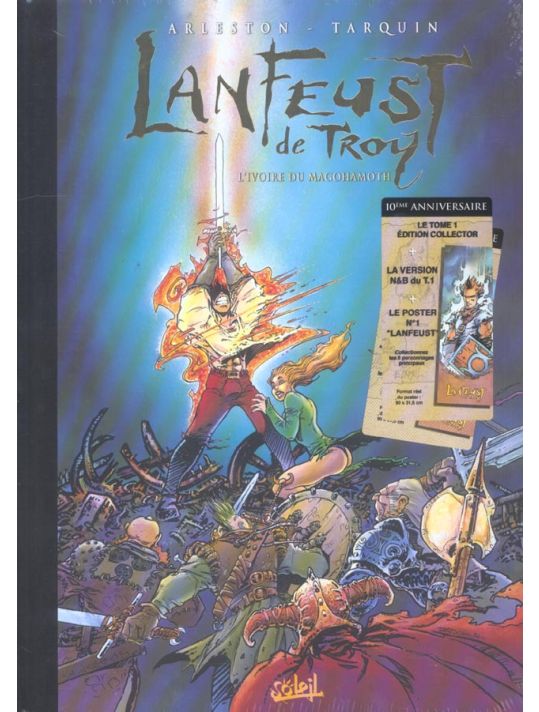 lanfeust de troy tome 1 - l'ivoire du magohamoth (noir et blanc) main product photo
