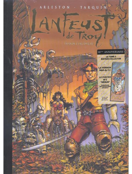 lanfeust de troy tome 2 - thanos l'incongru (noir et blanc) main product photo