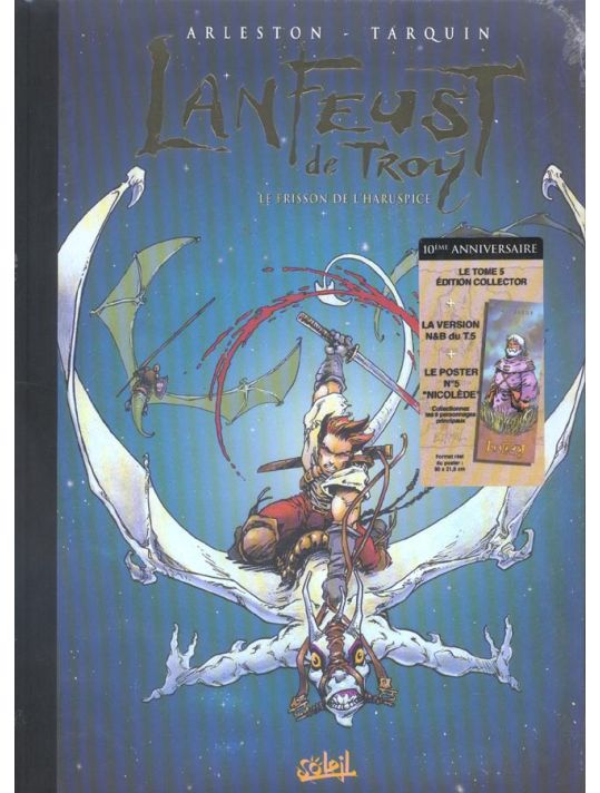 lanfeust de troy tome 5 - frisson de l'haruspice (noir et blanc) main product photo