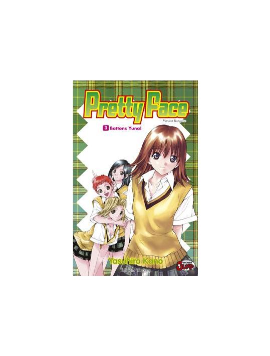 pretty face tome 3 - battons yuna main product photo