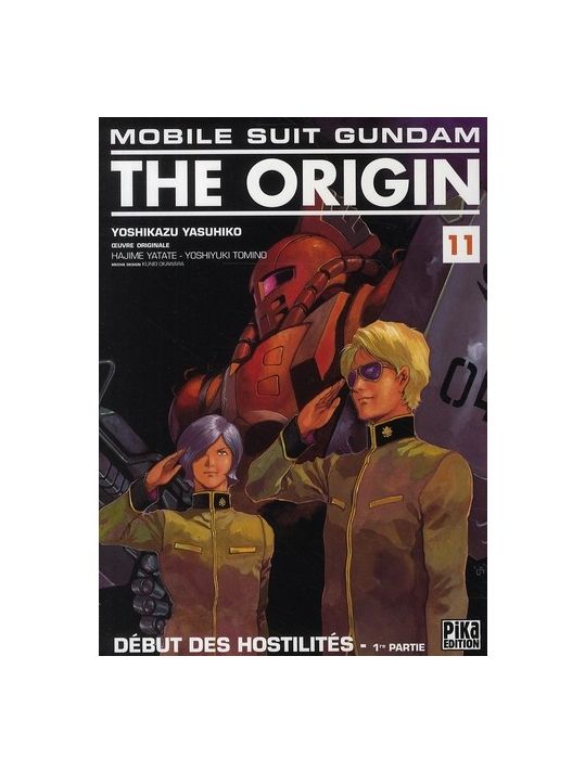 gundam, the origin tome 11 - début des hostilités 1ère partie main product photo
