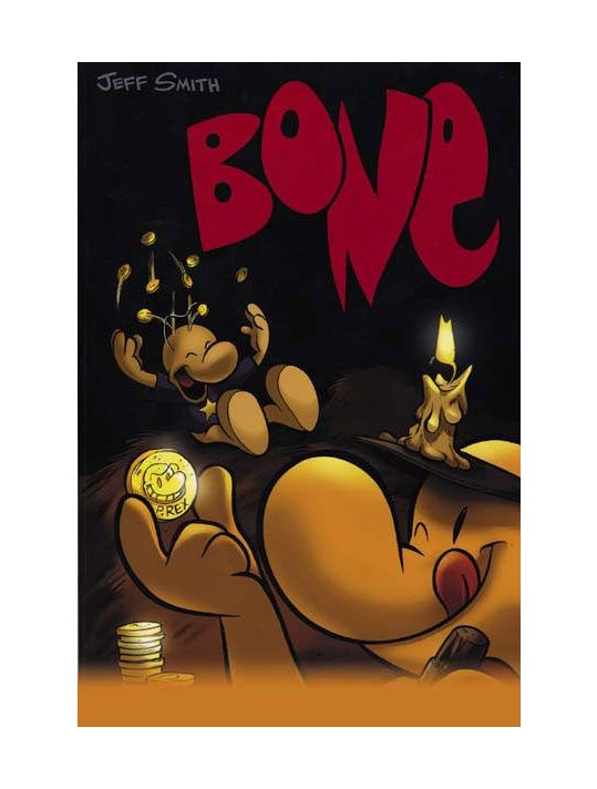 bone tome 10 - les chasseurs de trésor - noir et blanc main product photo