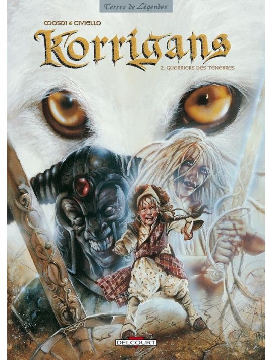 korrigans tome 2 - guerriers des ténèbres main product photo