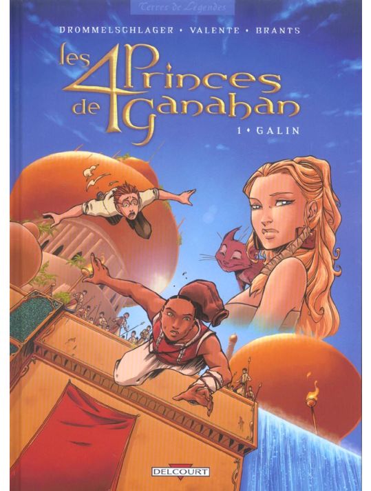 Les 4 princes de ganahan tome 1 - galin main product photo