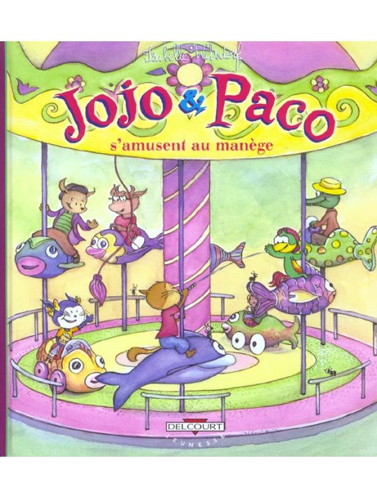 jojo & paco tome 11 - jojo et paco s'amusent au manège main product photo