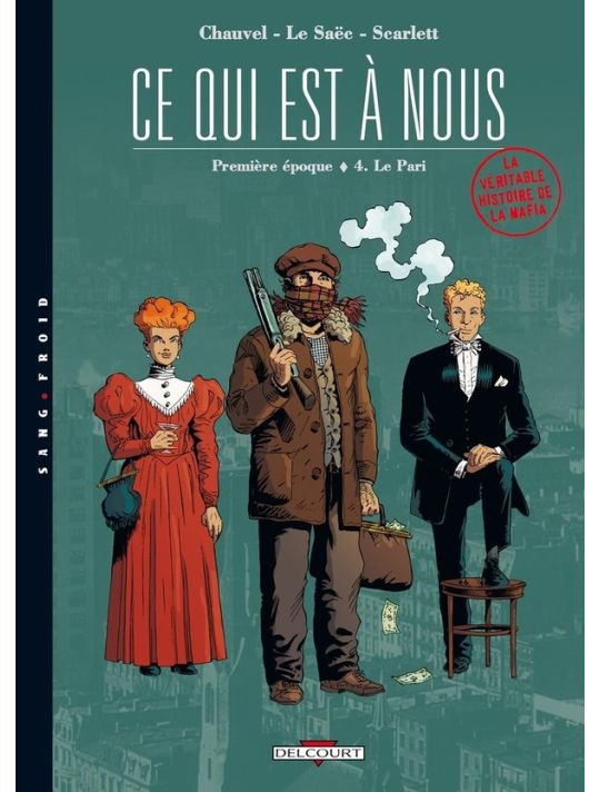 ce qui est à nous tome 4 - première époque tome 4 - le pari main product photo