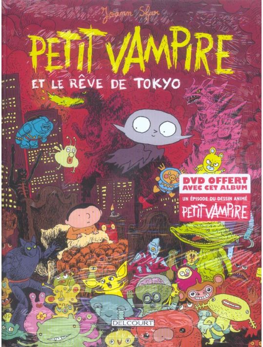 petit vampire tome 7 - petit vampire part à tokyo main product photo