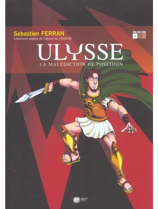 ulysse tome 1 - la malédiction de poseidon main product photo