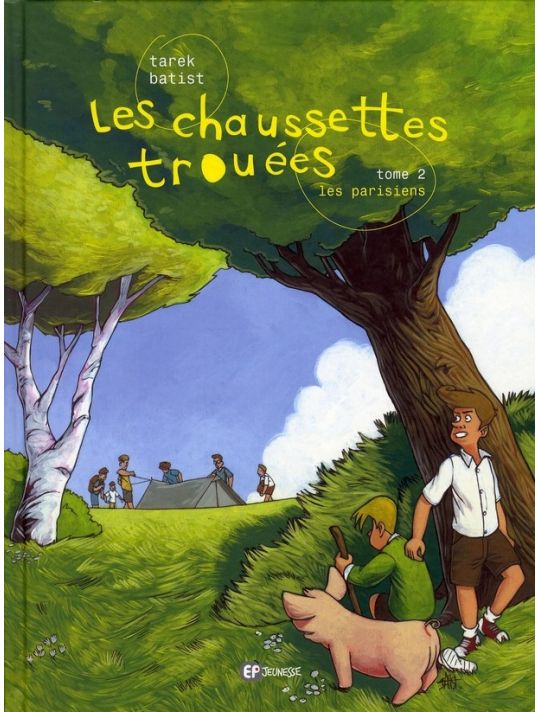 les chaussettes trouées tome 2 - les parisiens main product photo