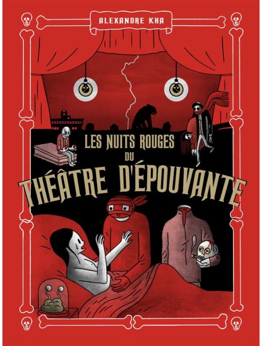 les nuits rouges du théâtre d'épouvante main product photo