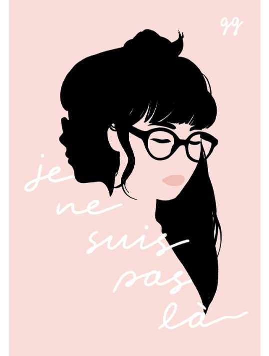 Je ne suis pas là main product photo