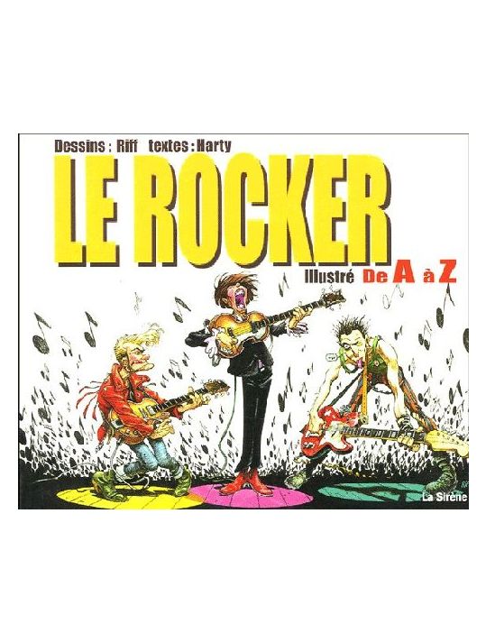 le rocker illustré de a à z main product photo