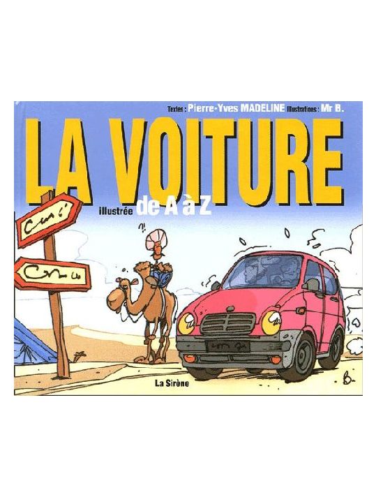 la voiture illustrée de a à z main product photo