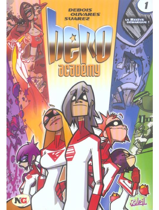 Hero academy tome 1 - la relève débarque main product photo