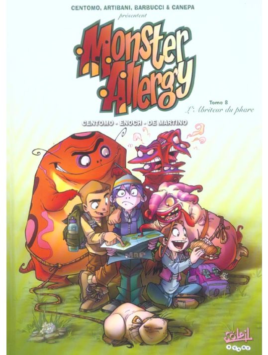monster allergy tome 8 - le logeur du phare main product photo