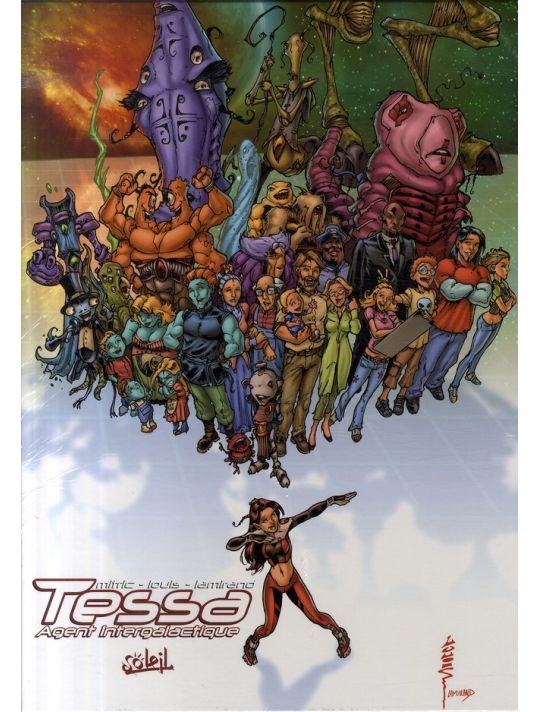 tessa, agent intergalactique - coffret tome 1 à tome 4 main product photo