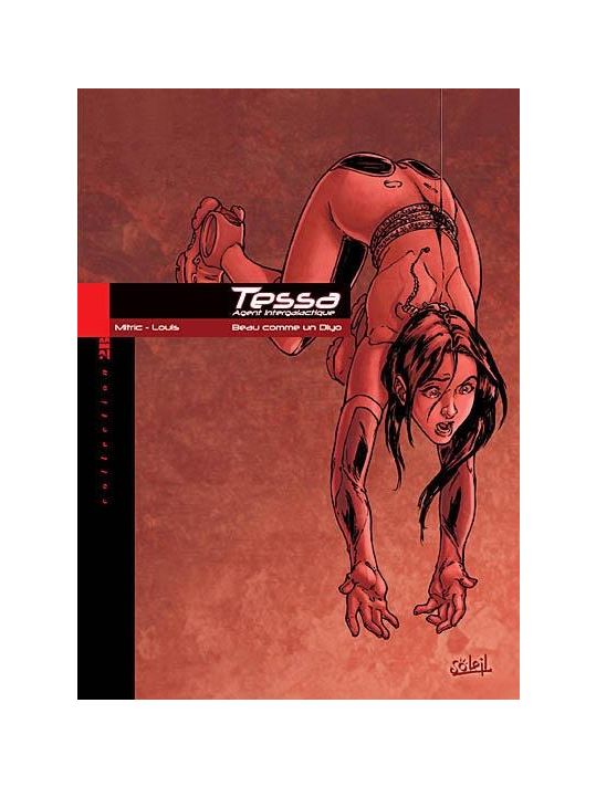 tessa, agent intergalactique tome 3 - édition luxe noir et blanc main product photo