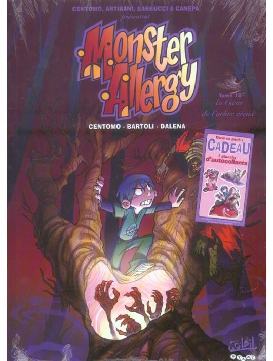 monster allergy tome 10 - au coeur de l'arbre creux main product photo