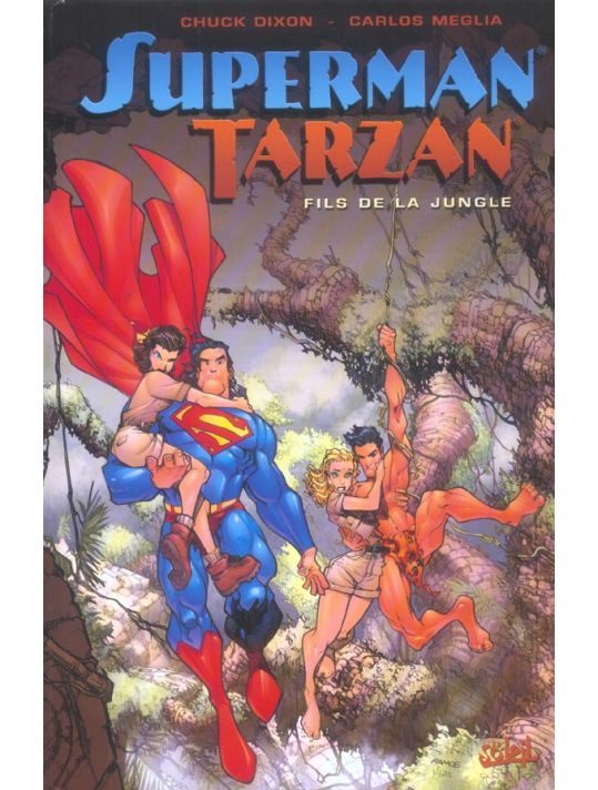 superman, tarzan, fils de la jungle main product photo