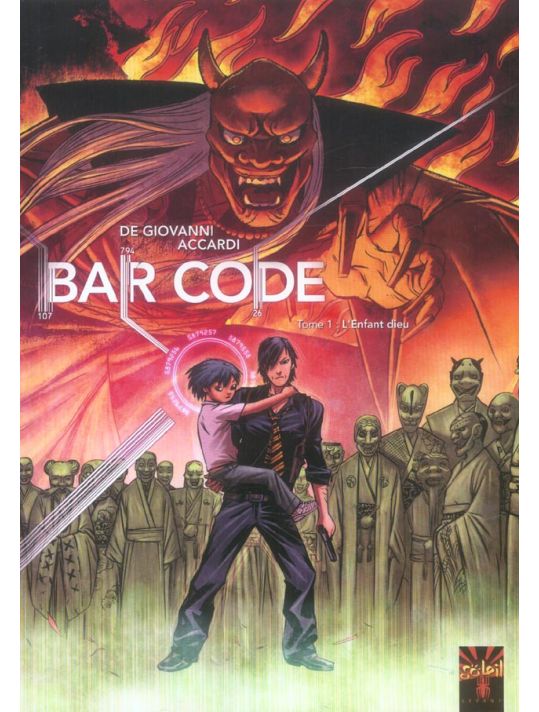 Bar code tome 1 - l'enfant dieu main product photo
