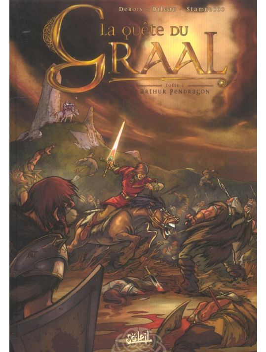 La quête du graal tome 1 - arthur pendragon main product photo