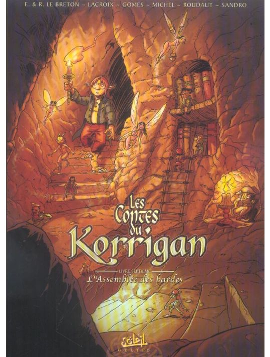 les contes du korrigan tome 7 - l'assemblée des bardes main product photo