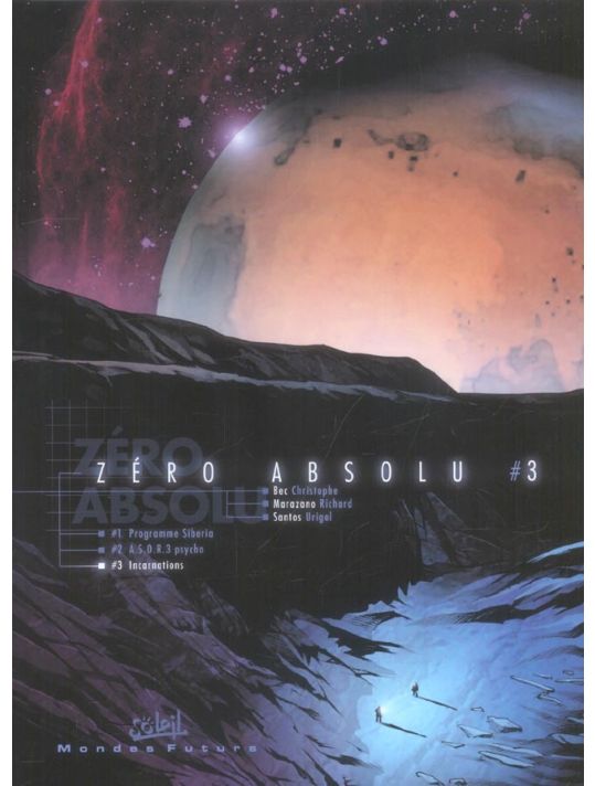 Zéro absolu tome 3 - incarnations main product photo