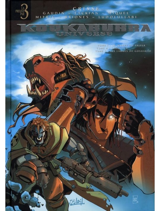 kookaburra universe - preuve par 3 - tome 1, tome 4, tome 5 main product photo