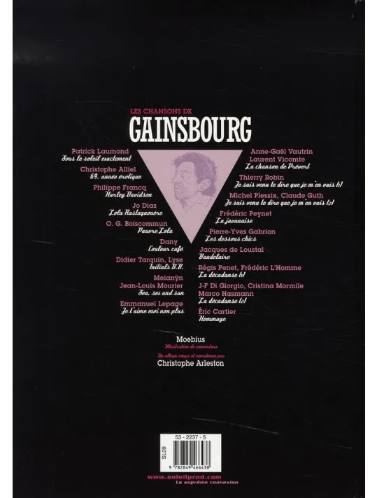 les chansons de gainsbourg ; volutes 3 ; filles de fortune
