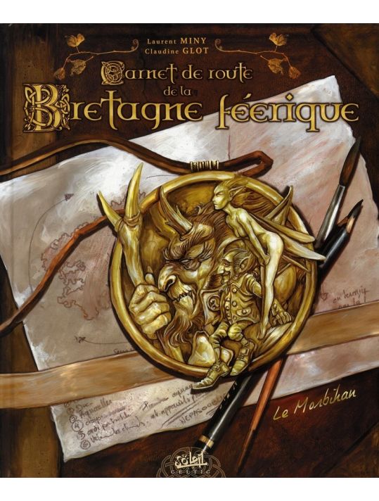 carnet de route de la bretagne féérique main product photo